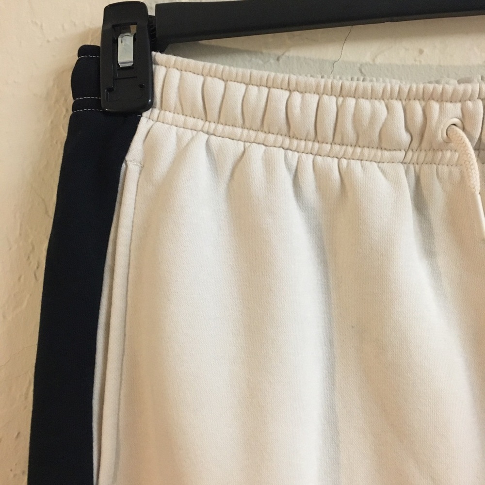 Oak+Fort Joggers Sweat Pants Size Small Black Cream - Picture 2 of 16